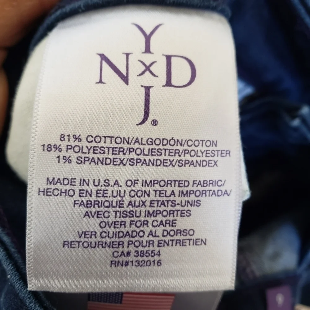 NYDJ Dark Wash Skinny Jeans